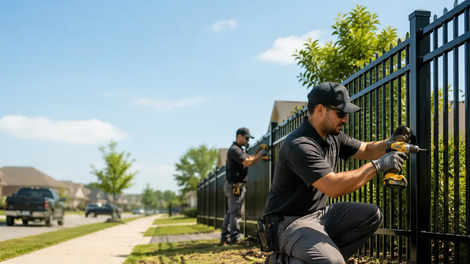 Metal Fence Installation in Scott, LA
